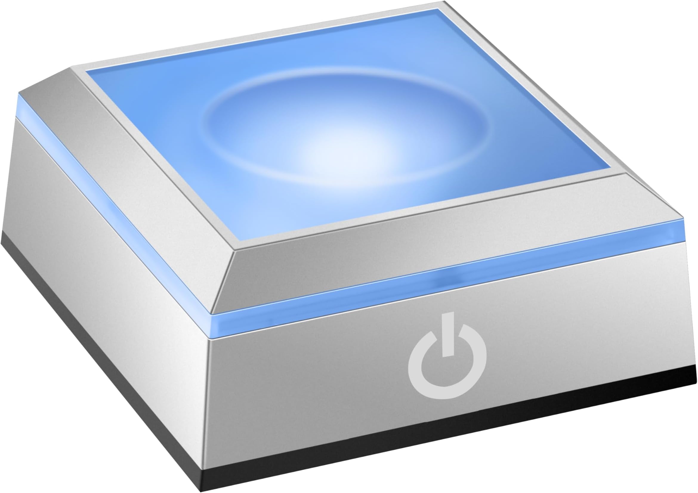 ERWEI LED Light Base Spherical Recess Show Crystal Ball Stand for 3D Laser Crystal Glass Art with Sensitive Touch Switch Display Base Show Decor