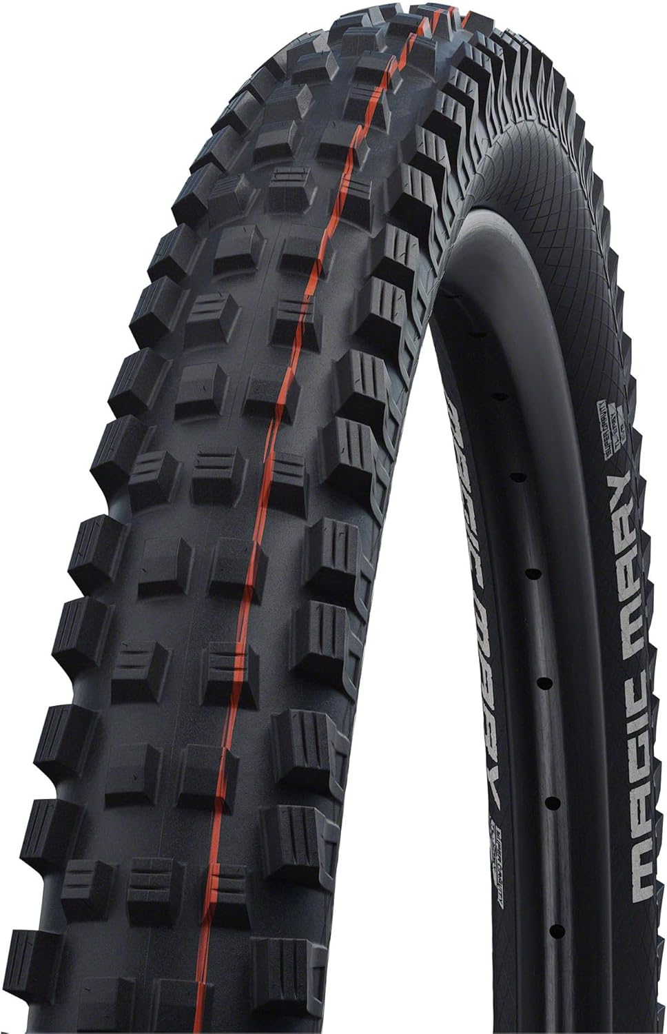Schwalbe - Magic Mary Downhill and Enduro Tubeless Folding Bike Tire | 29 x 2.6 | Evolution Line, Super Trail, Addix Soft | Black