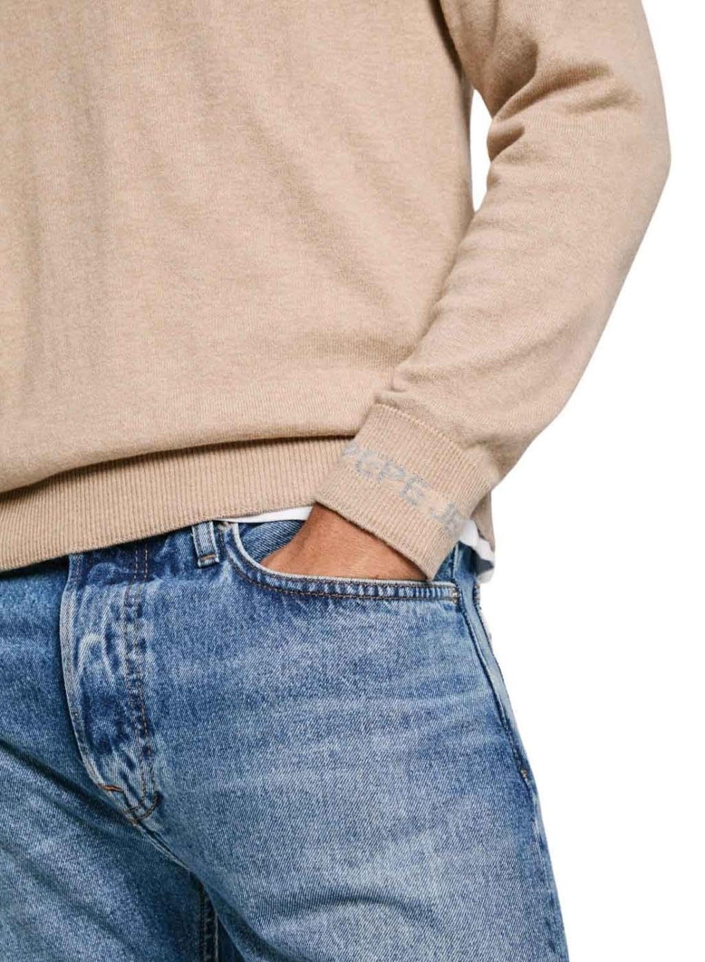 Pepe Jeans New Andre Crew Neck Prendas de Punto Hombre (Pack de 1)