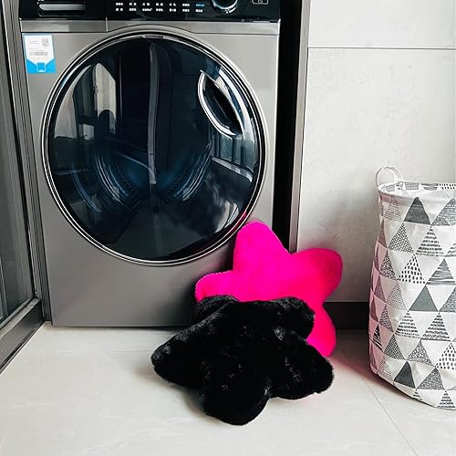 Miniatura 7 de YRXRUS Almohadas de estrella, almohada en forma de estrella azul, regalo de almohada de estrella, bonita decoración de habitación, almohada