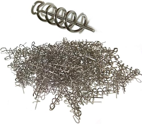 Miniatura 6 de Aoyoho Señuelo suave de 0.591in1.024in1.299in1.654in con cierre de resorte para pesca al aire libre con manivela de cebo suave