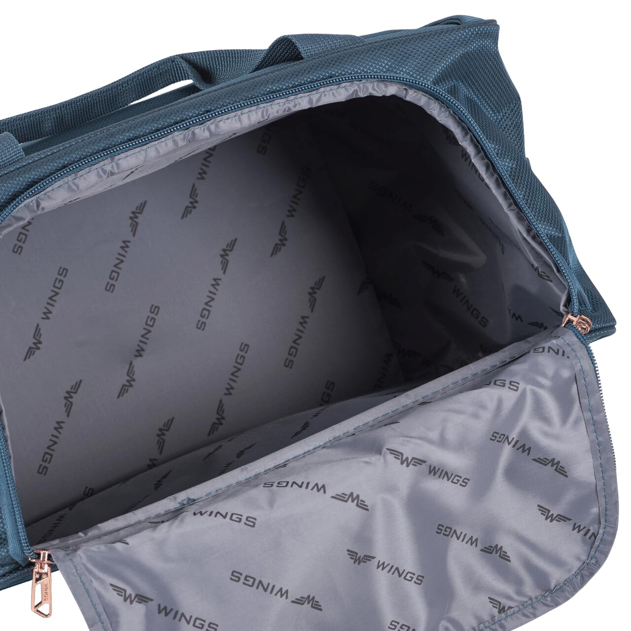 Wings Tern walizka kabinowa 20", żółta, 38 l, uchwyt teleskopowy, kółka 360°, zamek TSA, żółty, 55,5x38,5x19,5, Walizka