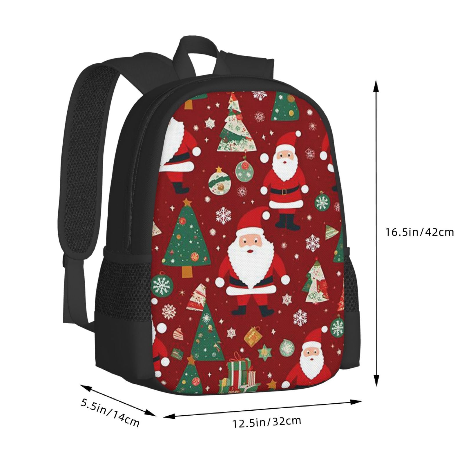 Złoty lotos Charm plecak unisex 15,6 cala laptop czarny Oxford plecak
