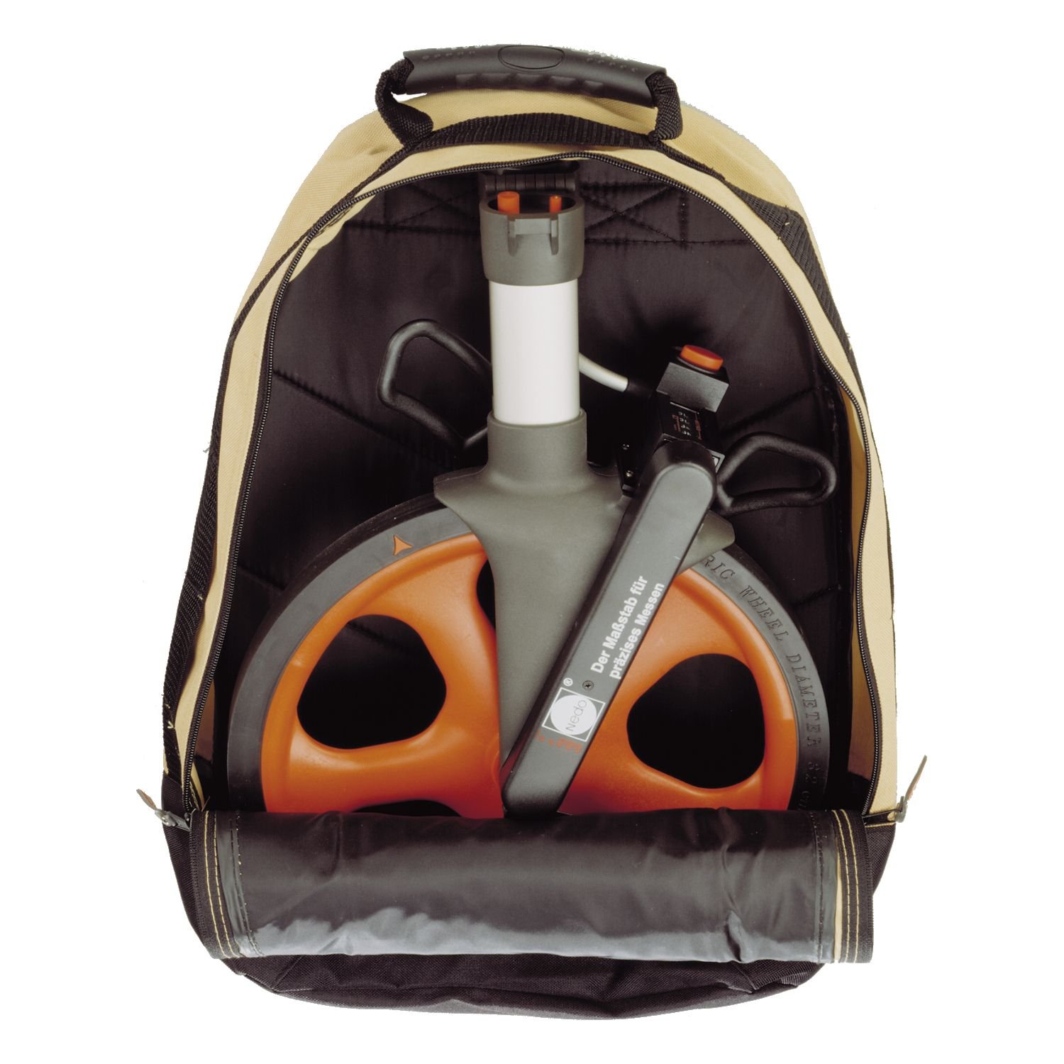 Leichtmessrad-Set Professional"703112" - Reset-Knopf im Pistolengriff