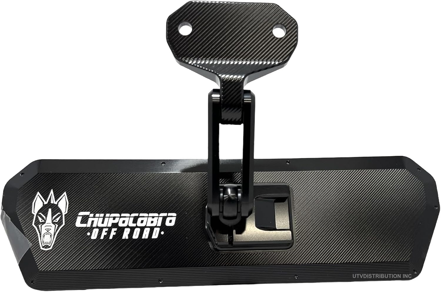 Chupacabra OffRoad Super Deluxe Rearview Mirror Fits Polaris Pro Xp/Turbo R/Pro R/Pro S (Black)