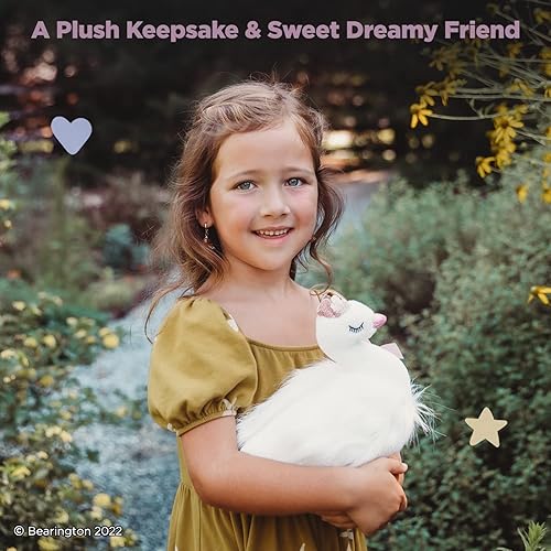 Miniatura 5 de Bearington Grace Princess - Peluche de cisne con corona, 8 pulgadas