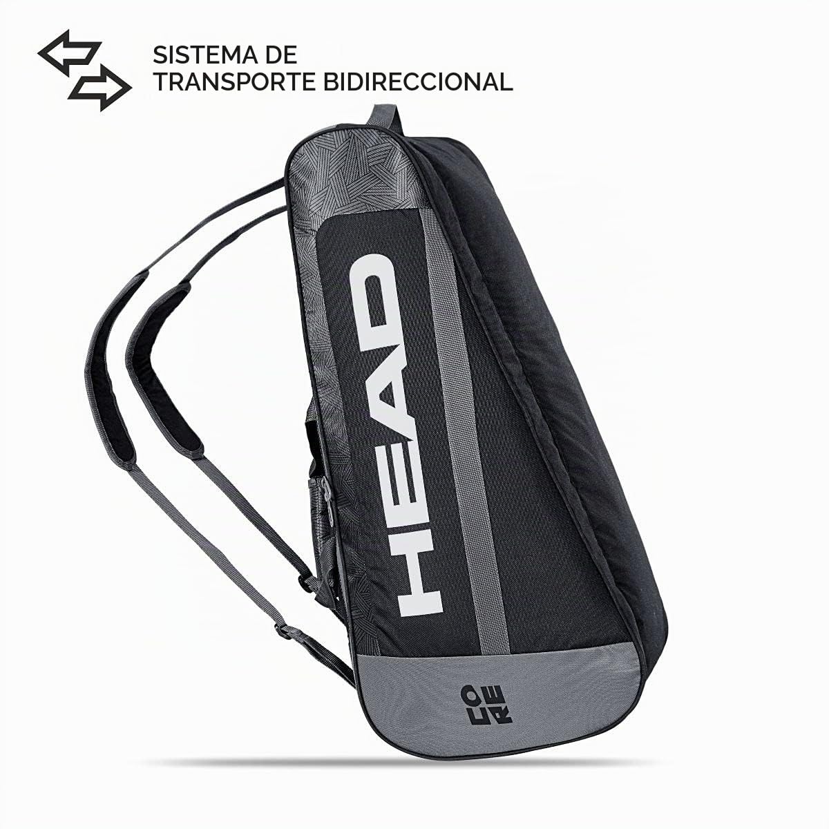 Head Core 9r Bolsa de Tenis, Unisex
