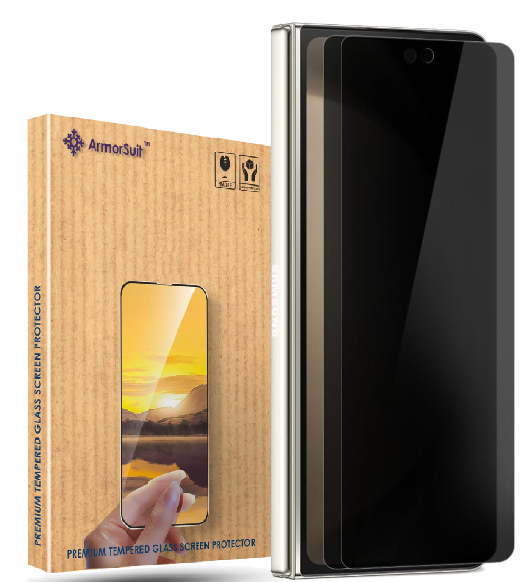 ArmorSuit 2 Pack Anti-Spy Privacy Tempered Glass Screen Protector Guard for Pixel 10, Pixel 10 Pro, Pixel 9 and Pixel 9 Pro, Pixel 11 Pro / Pixel11 (6.3 Inch) — Amazon image 7