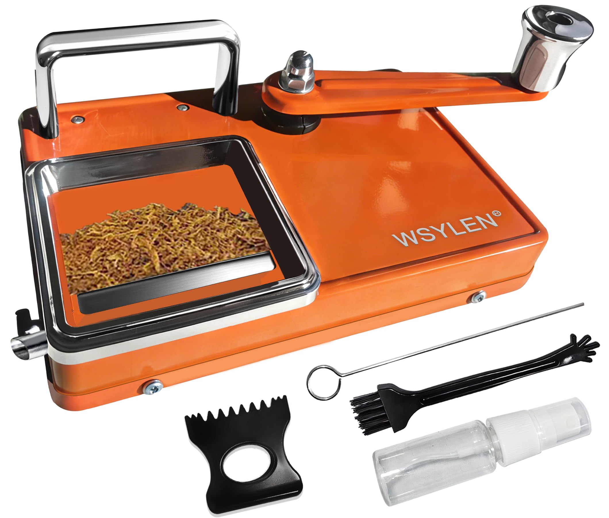 Cigarette Rolling Machine, with Storage Groove, Manual Dual-Track