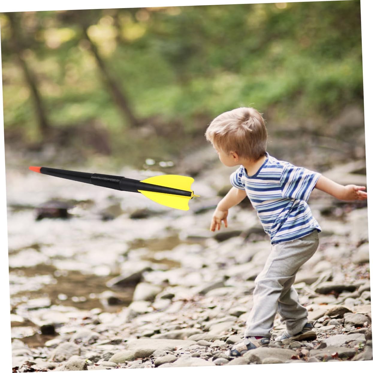 BESPORTBLE Kids Soft Plastic Javelin Training Set Lightweight ABS Javelin for School Competitions Sports Practice and Coordination Development for Children