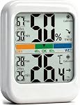 G.CATACC Thermomètre numérique Thermomètre intérieur Humidité jauge avec Max/Min Record Thermometer Chambre Thermométrique et capteur d'humidité pour la maison bébé serre Reptile - Batterie incluse