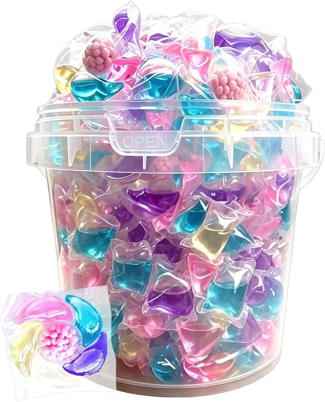 Scent Booster Beads - Laundry Fragrance, 60 Count Washing Enhancer