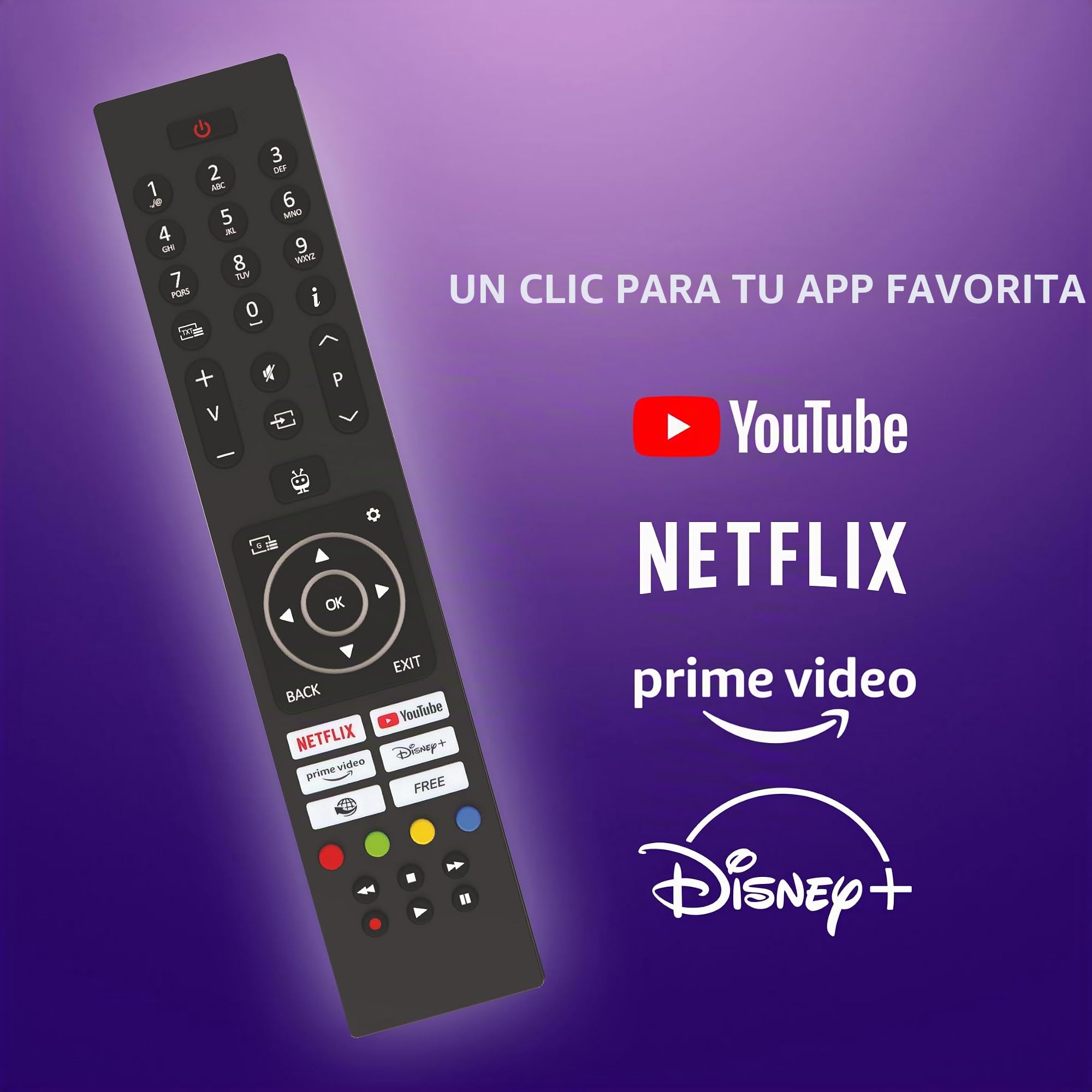 JVC TiVo LT-55VUQ3455 QLED Smart TV 55 pulgadas (4K UHD, HDR Dolby Vision, Dolby Atmos, Triple sintonizador, 6 meses HD+ incluido)