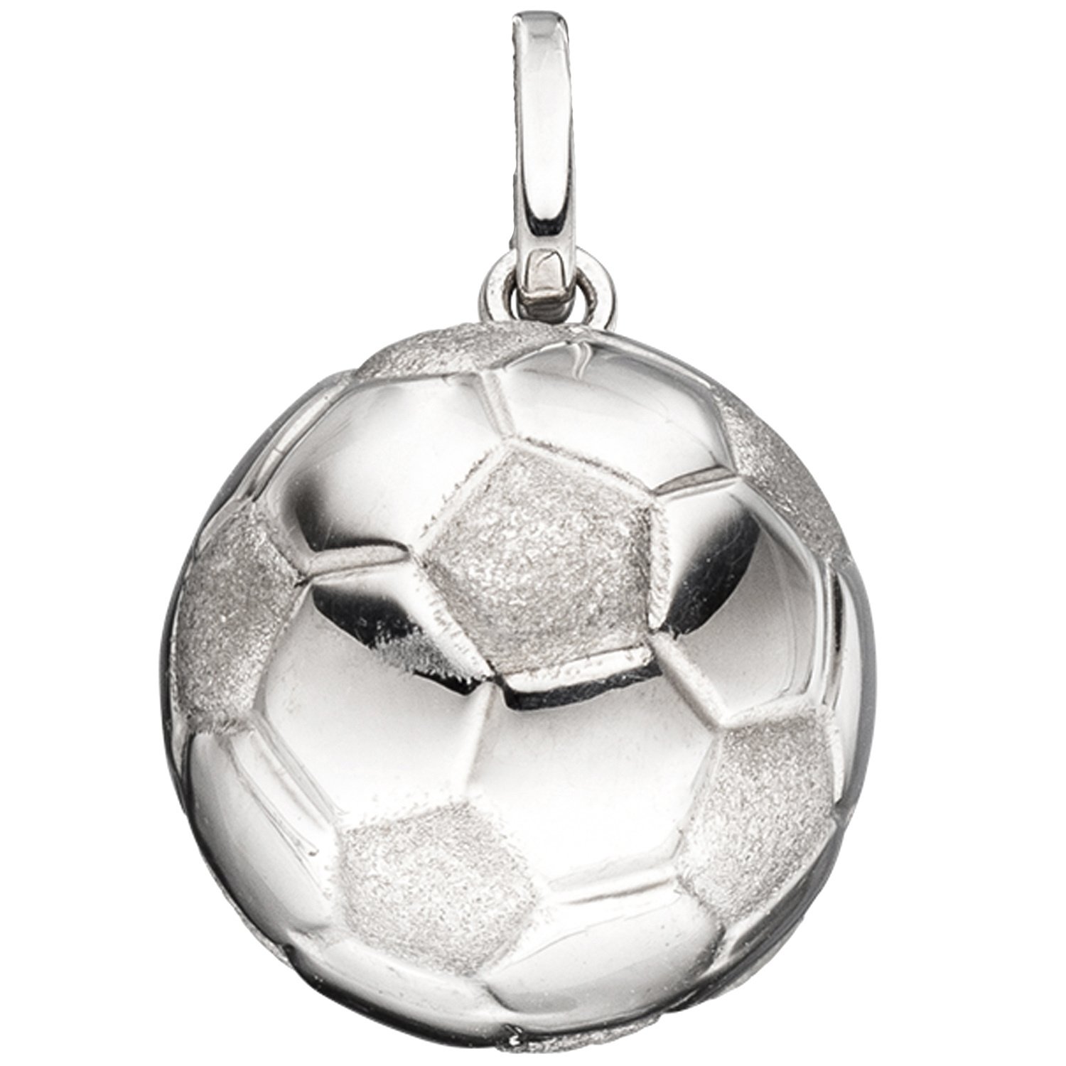 Jobo Kinder-Anhänger Fußball aus 925 Sterling Silber