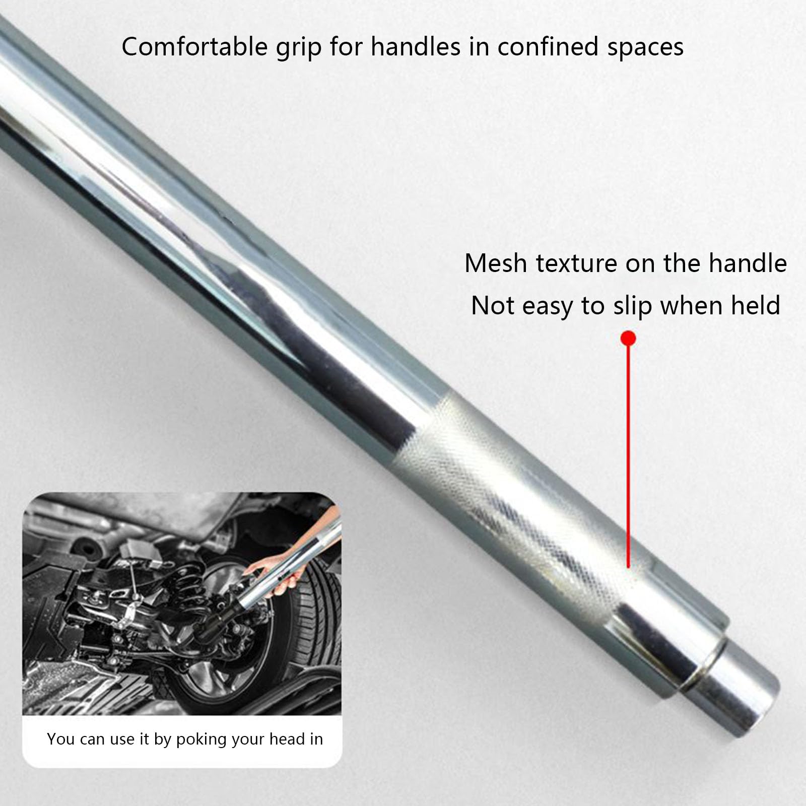 Llave extendida de acero resistente con mango ergonómico para uso seguro Llave de herramienta profesional