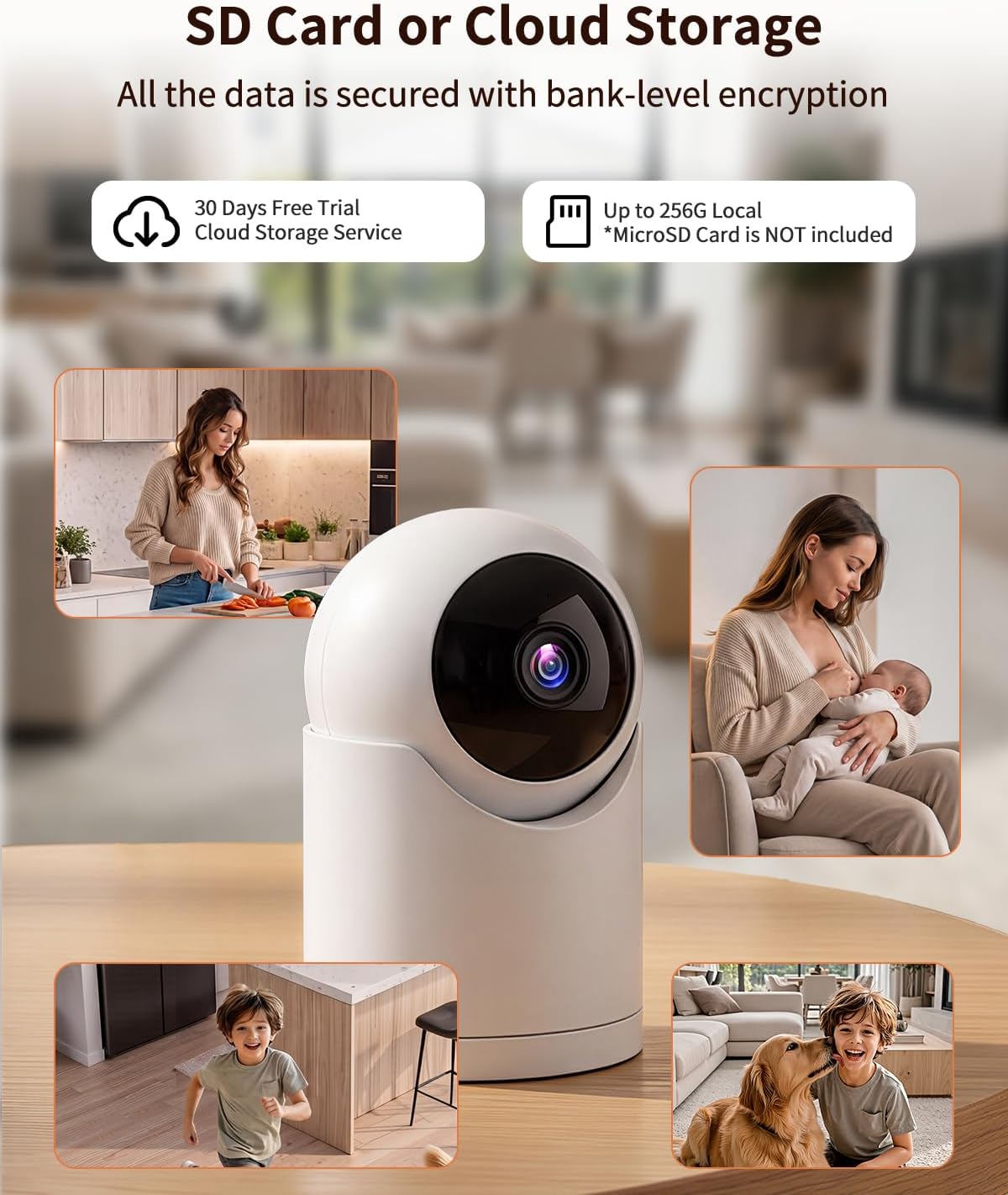 ππ Indoor Cameras for Home Security, Auto tracking,5G & 2.4G WiFi Security Camera for Baby Pet Dog Cat Nanny,AI Voice Output,Instant Alert,Night Vision,24/7 Local Recording, IP65, Work with Alexa,2P 9 71Ptr Z9aGL. AC SL1500