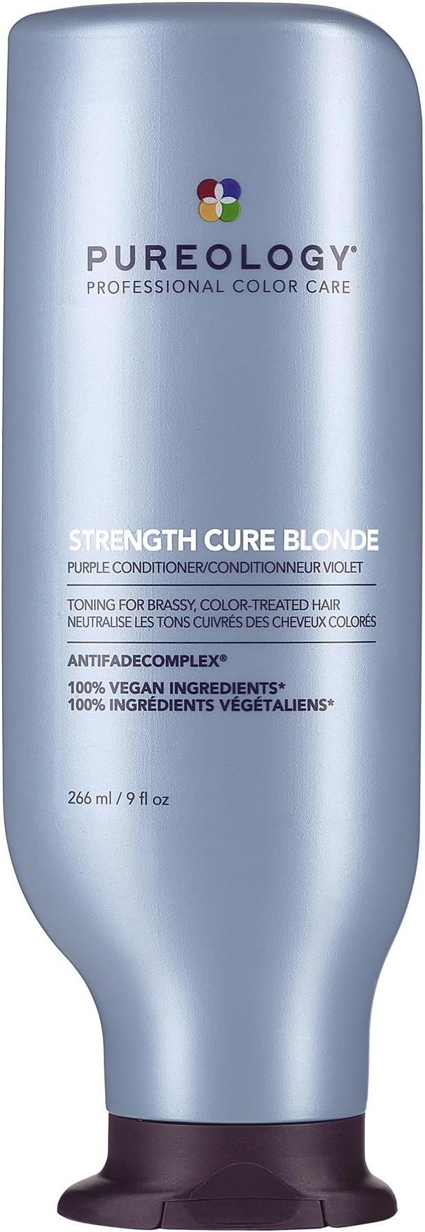 Strength Cure Blonde | Purple Conditioner, Restore and Tone for Brassy Blonde Hair, Vegan