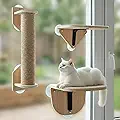 Novabright 3-in-1 20-inch Cat Window Perch Hammock with Climbing Step - product image