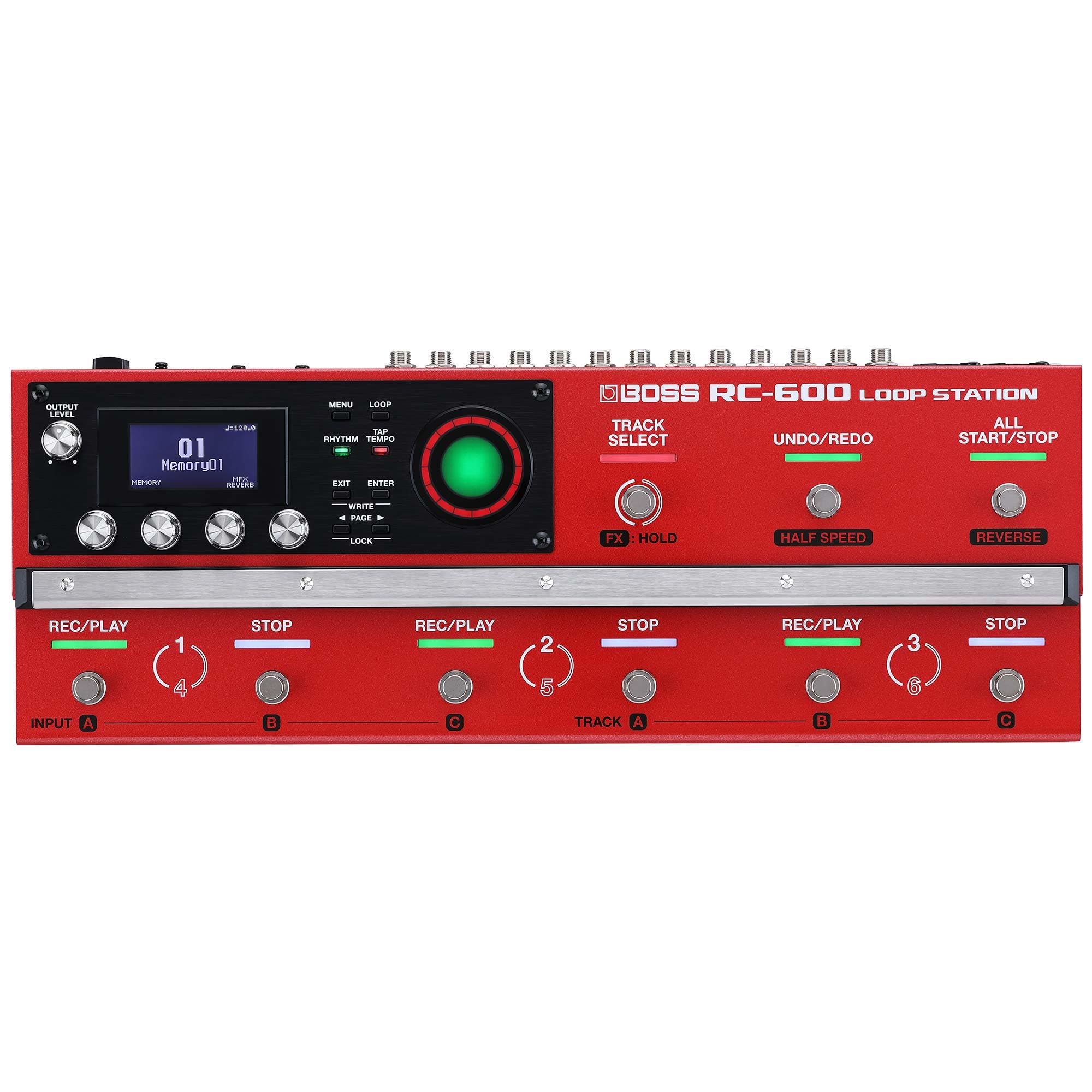 Boss  RC-600  ルーパー BOSS RC-600 Loop Station | Modelo estrella de looper de suelo con