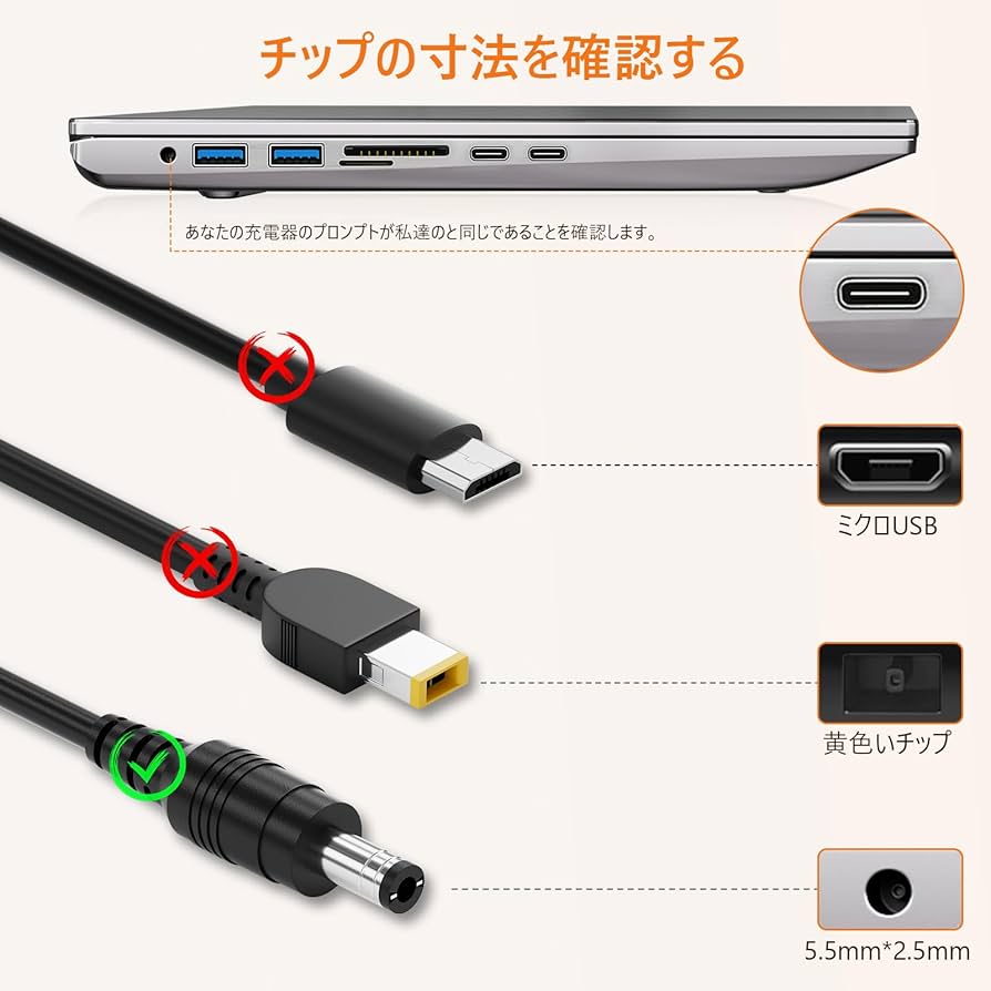 Amazon.co.jp: 65W ACアダプター 東芝、ダイナブック、dynabook