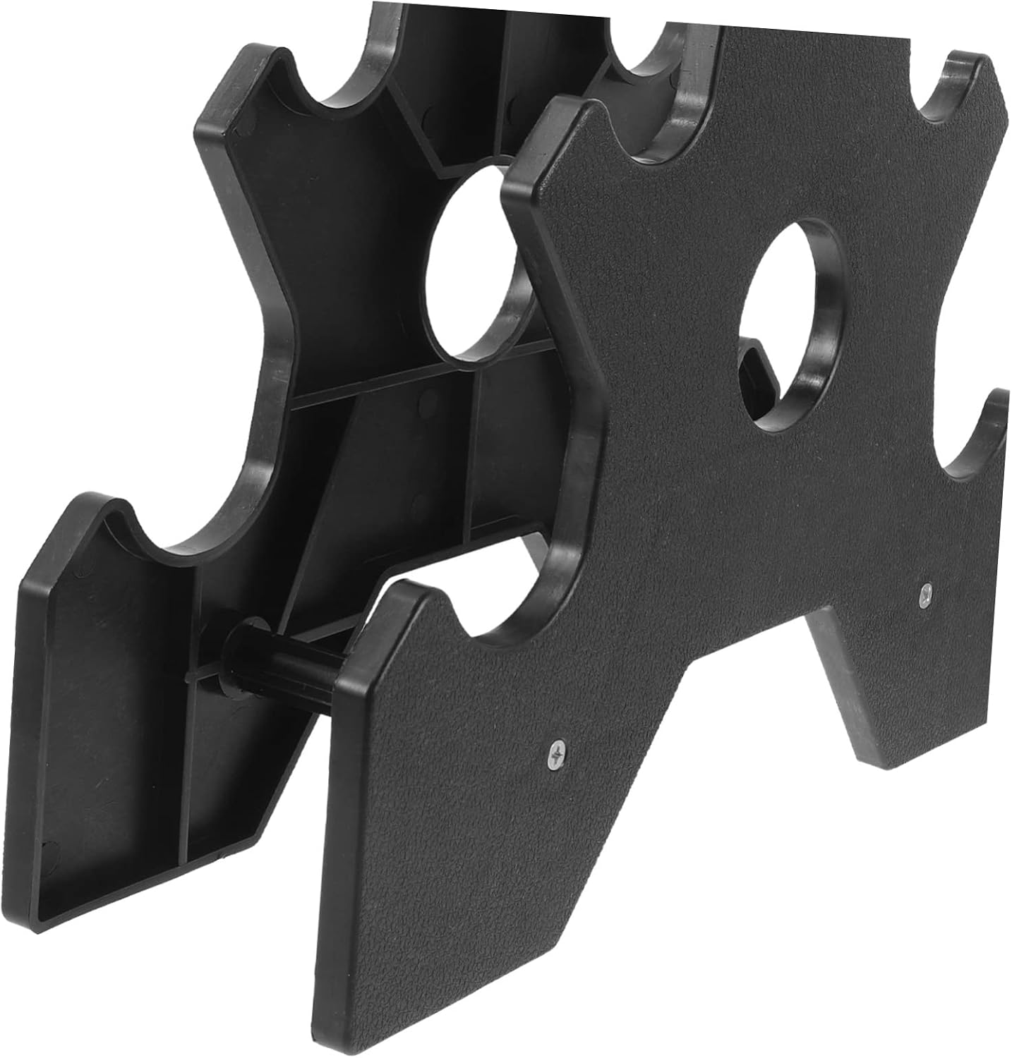Toddmomy Plastic Dumbbell Rack for Home Gym Dumbbell Stand Only Dumbbell Weight Rack for Strength Training