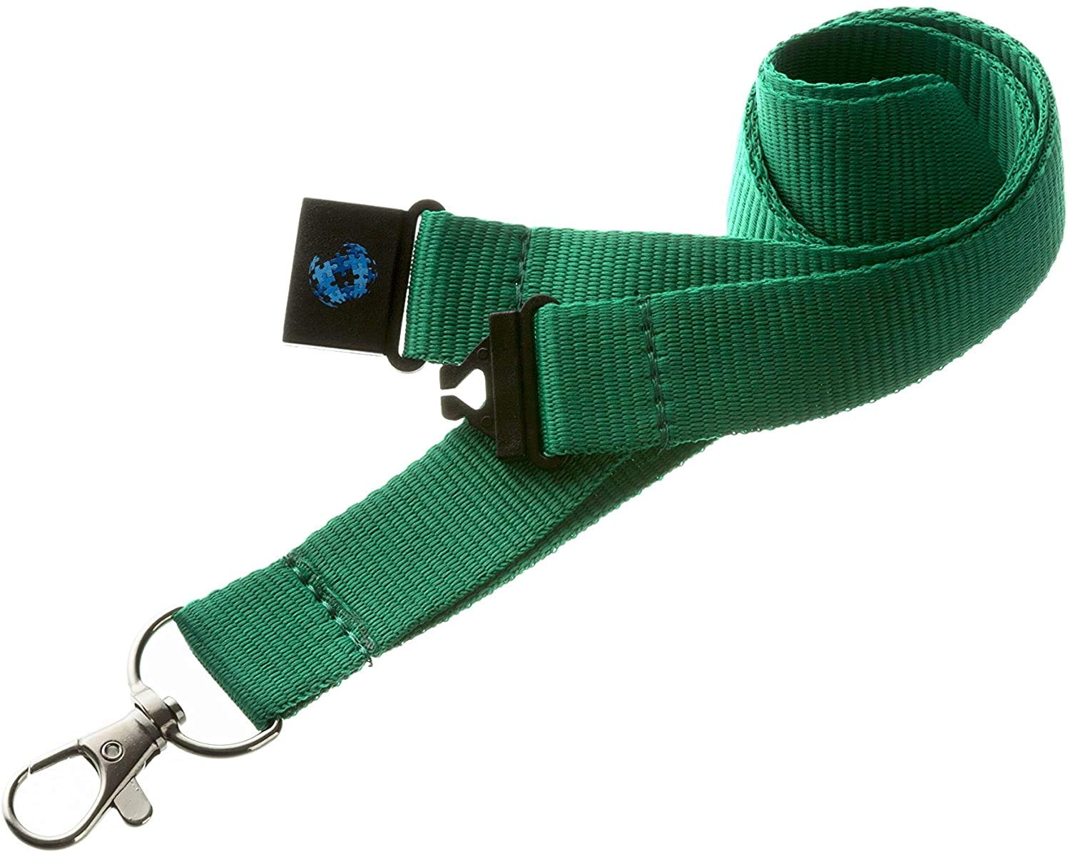 Pac Supplies Global Green Childrens Sized Fun Neck Lanyards With Safety Breakaway - Made Exclusively For Children (Green)