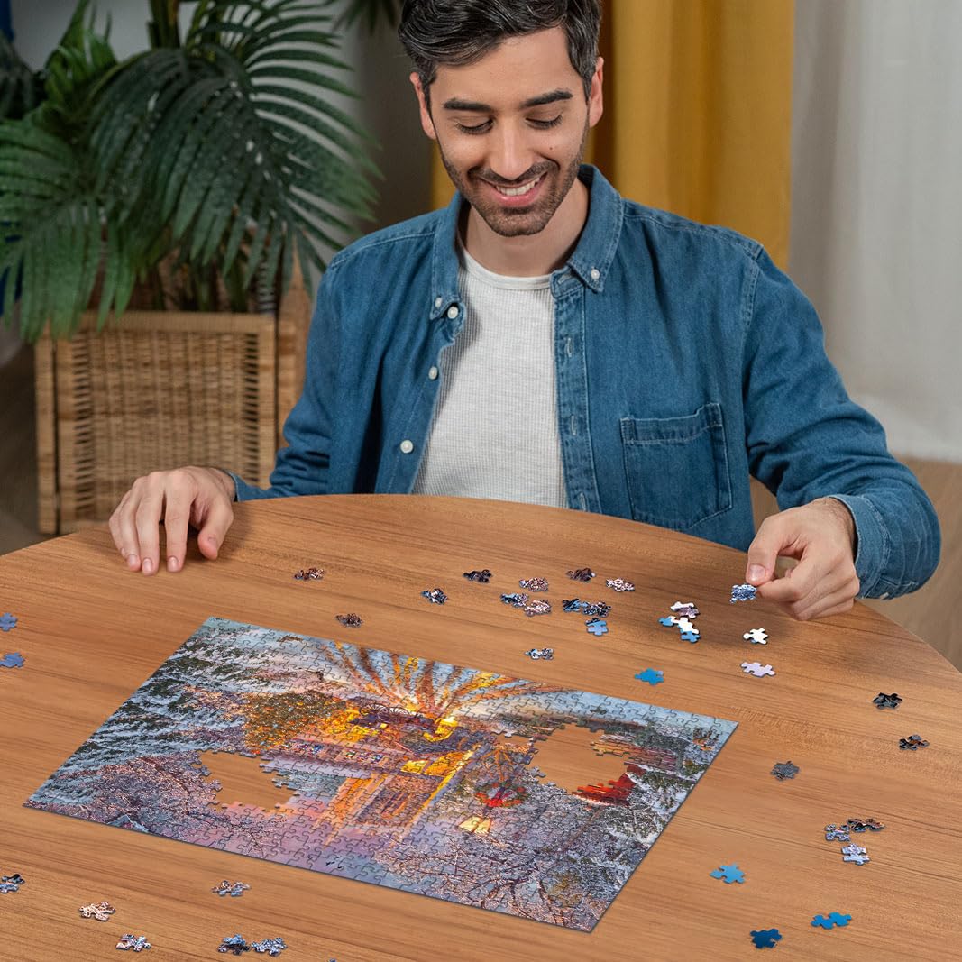 Ravensburger Magical Christmas Starline 500 piece Jigsaw Puzzle for Adults and Kids Age 10 and Up, Multicolor, 500 piezas - Image 4