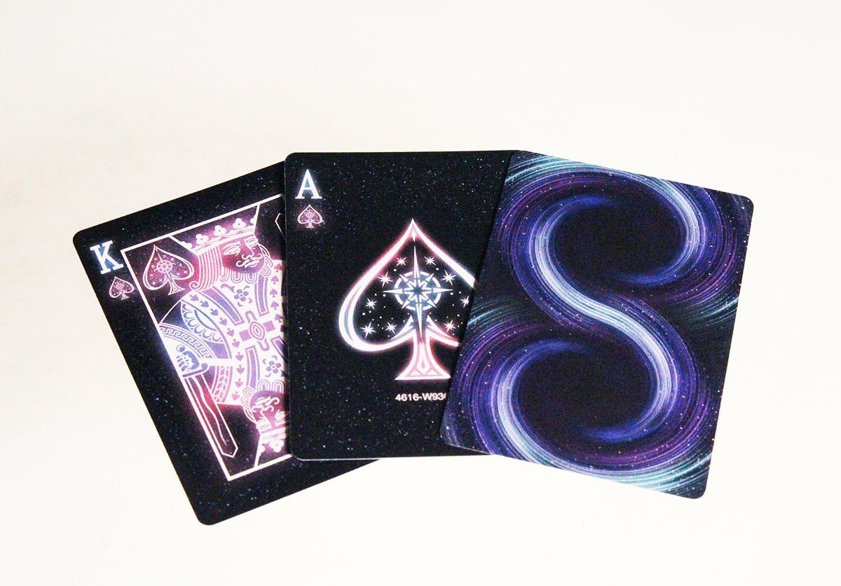 Bicycle 2 Decks Stargazer Black Hole Standard Poker Playing Cards