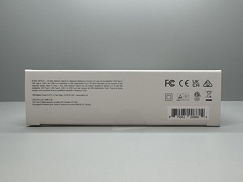 Miniatura 9 de Satechi Estación de carga de escritorio Pro USB C PD de 108 W, 2 puertos USBC PD y 2 puertos USB A, compatible con MacBook Pro 2020/2019, MacBook