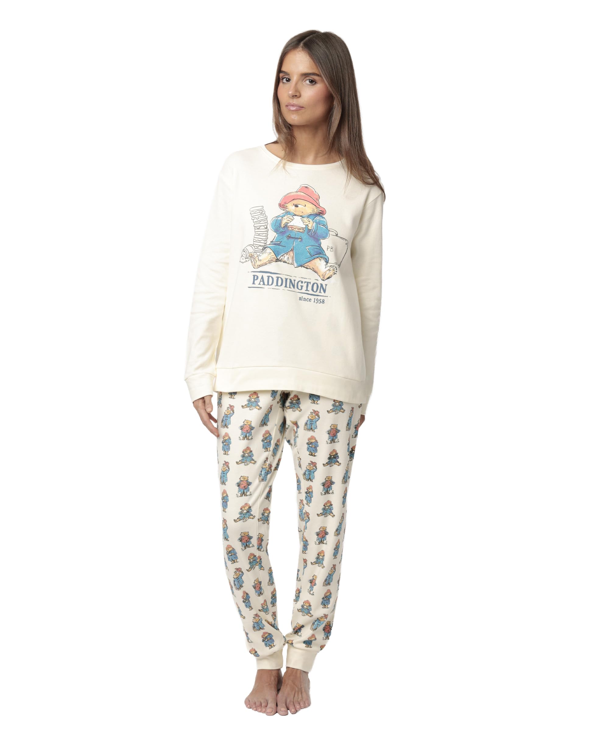 PADDINGTON Pigiama a maniche lunghe Watercolor da donna