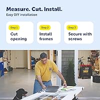 Vista 7 de Puerta interior con bloqueo de 2 vías para gatos PetSafe - Permite un movimiento conveniente entre habitaciones y minimiza los arañazos - Puerta
