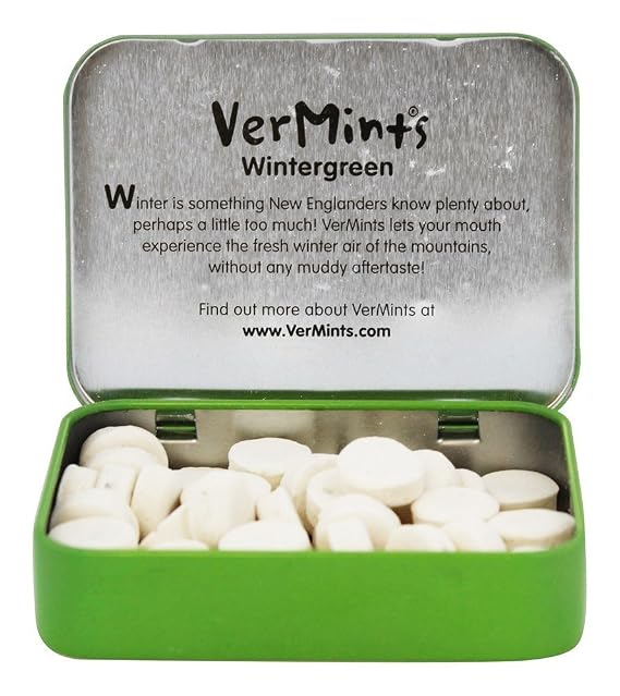 Vermints Organic Wintermint Mints, 1.41 OZ
