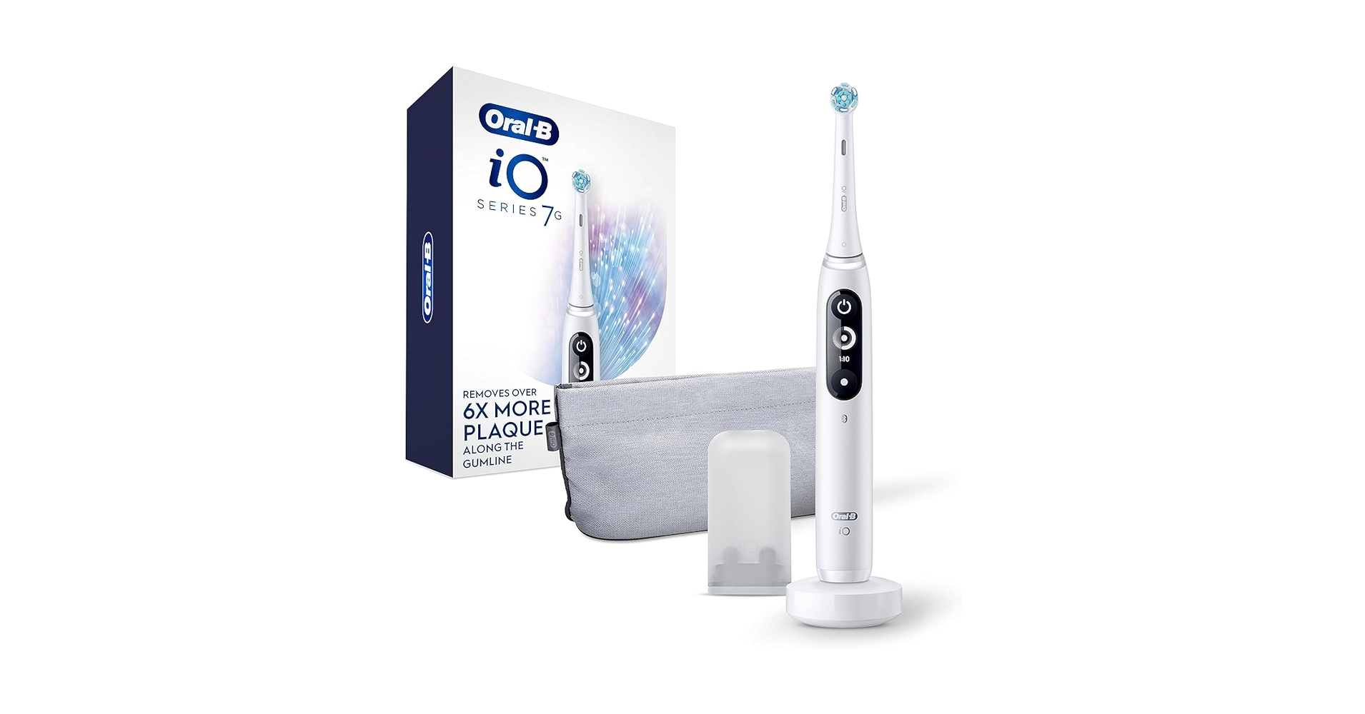 オーラルビー oral-b io series7 シリーズ 7 ホワイト Oral-B iO Series 7 Rechargeable Electric Toothbrush, AI