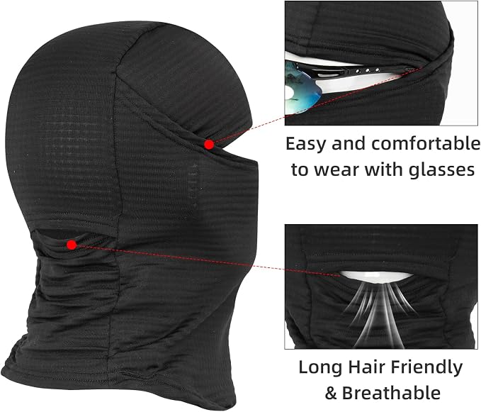 Pasamontañas térmico para ciclismo unisex miniatura 3
