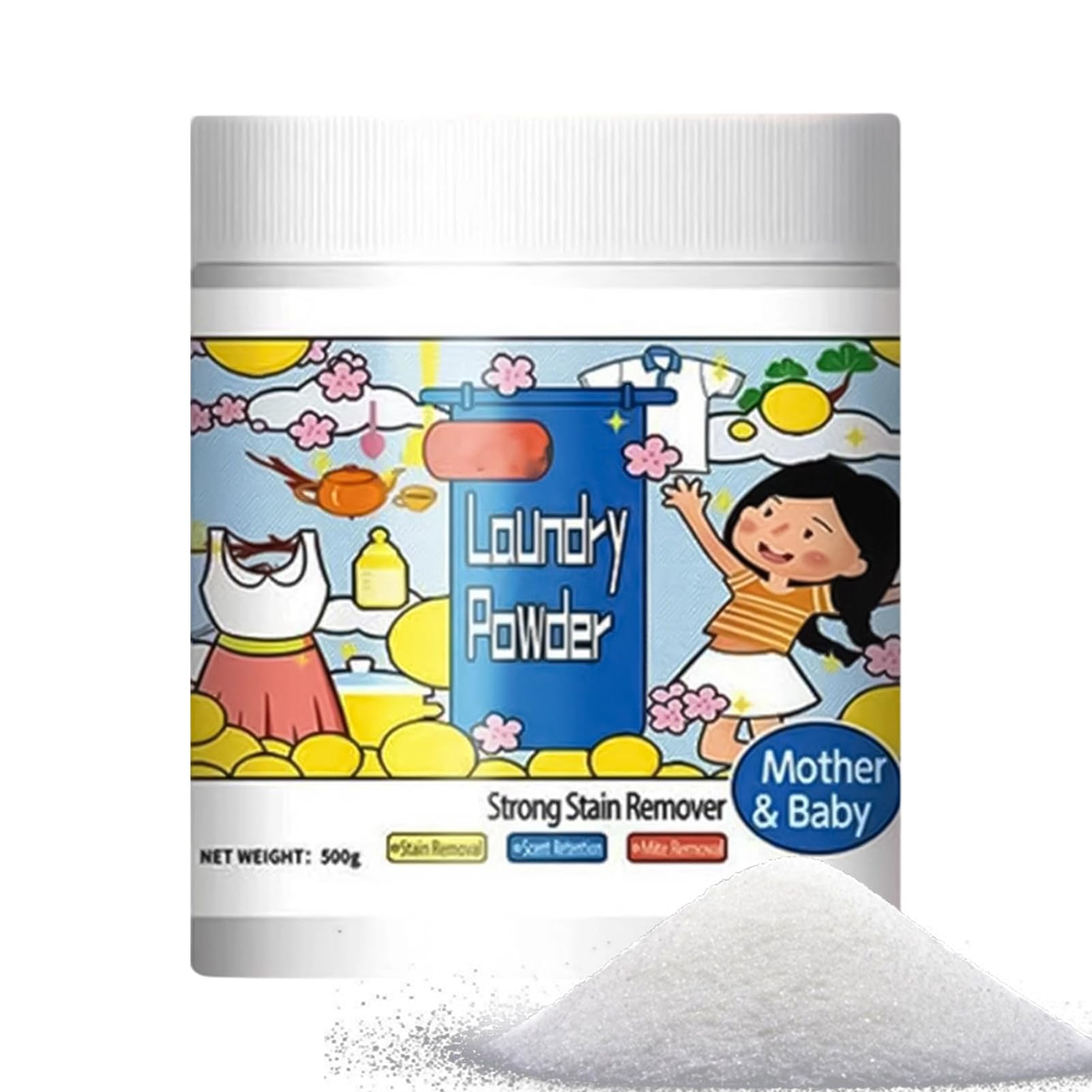 Lessive en Poudre - Nettoyage Profond en Toute Sécurité Formule Ultra Concentrée et Douce | Poudre À Oxygène Polyvalente Pour Détacher Les Taches,pour Tissus Sensibles Lavage de Draps Intérieur Maison