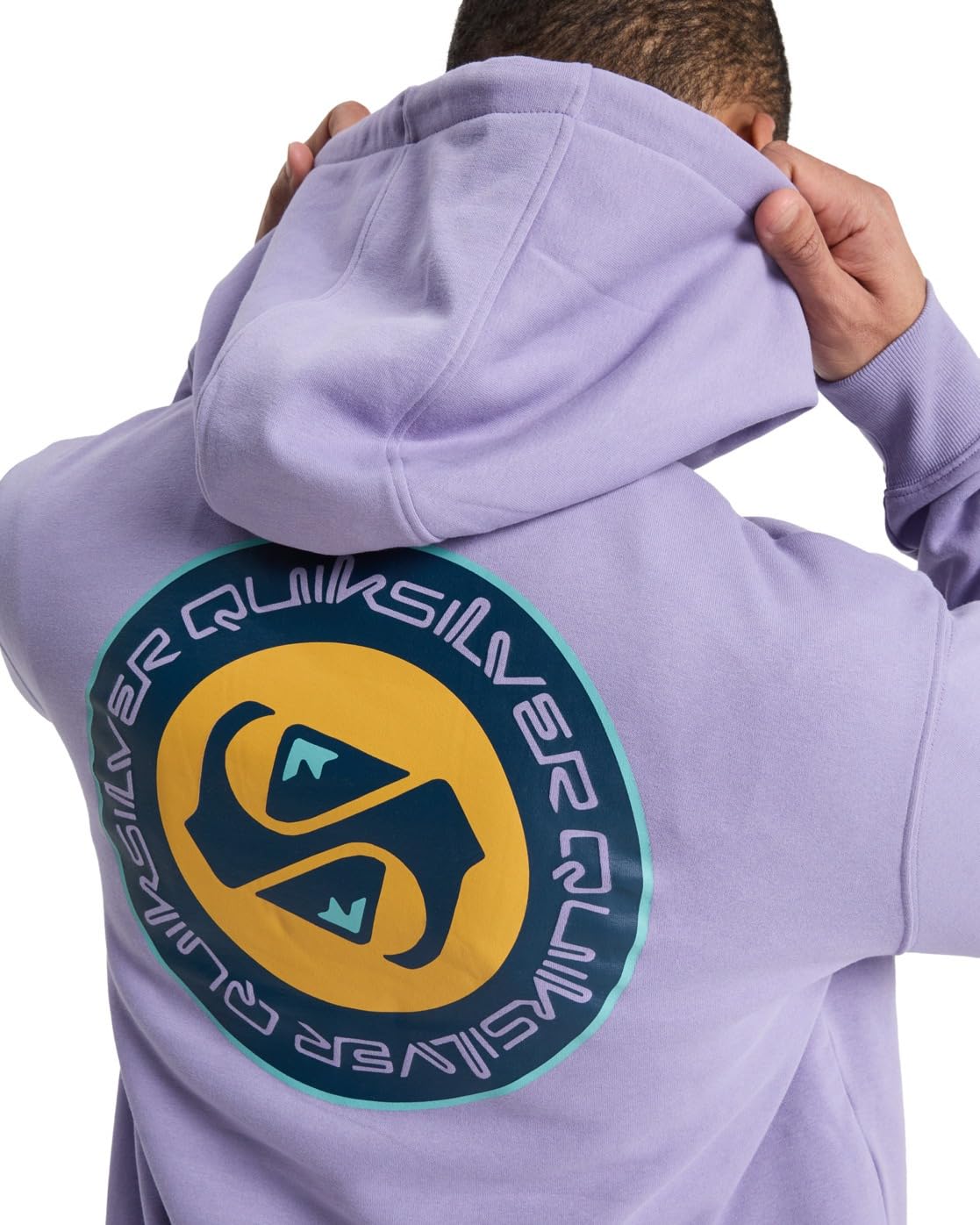 Quiksilver Graphic - Kapuzenpulli - L - Lila.