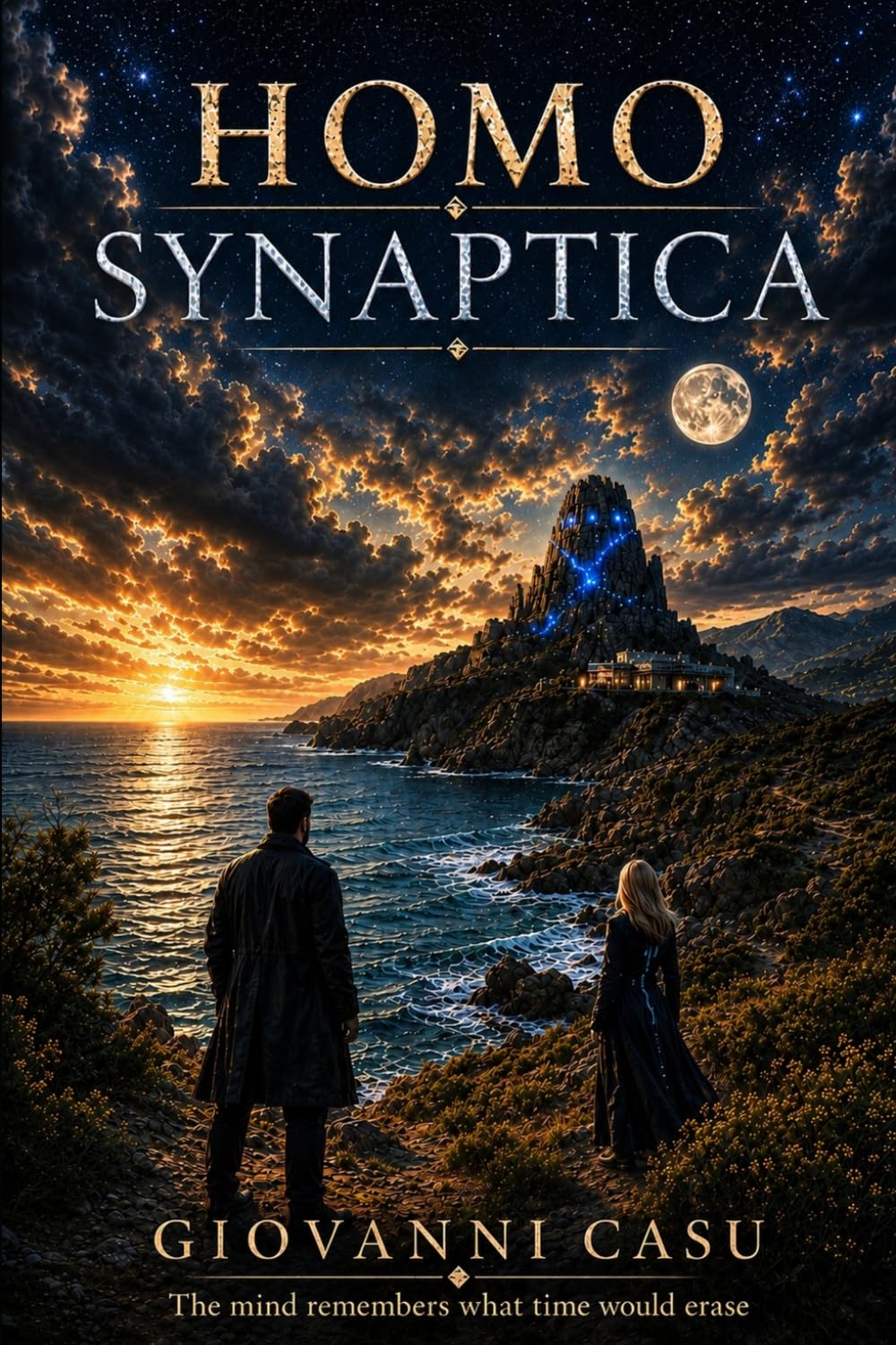 Homo Synaptica: The mind remembers what time would erase.