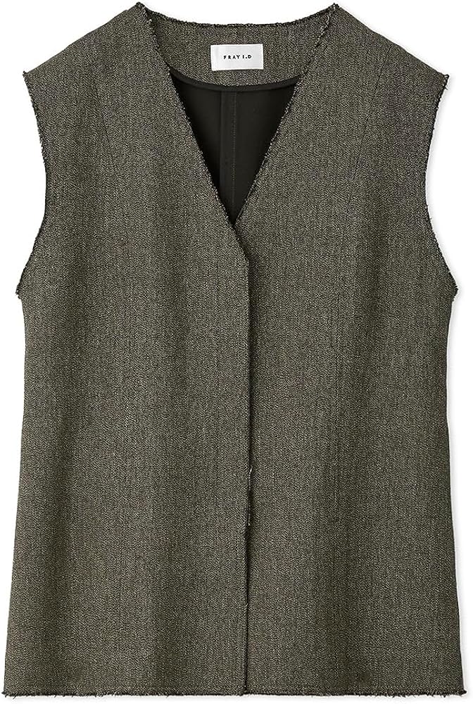 yori ウールジレ　ブルーグレーFREE 美品 Amazon | [フレイ アイディー] カットオフウールジレ