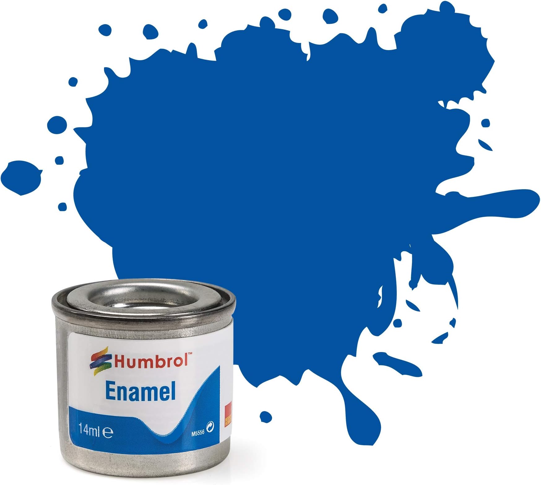 Humbrol Enamel Paint 14ML No 14 French Blue - Gloss