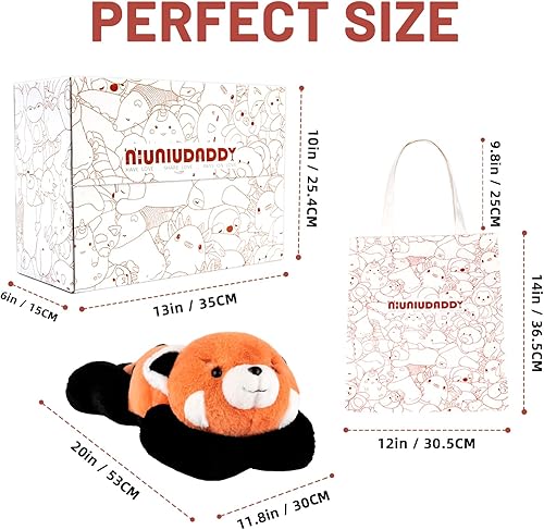 Miniatura 147 de Niuniu Daddy - Peluche con peso de perezoso para la ansiedad, almohada grande de 20 pulgadas para niños y adultos, juguete tierno como regalo