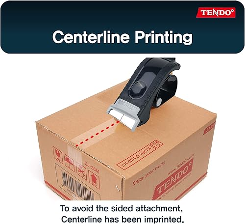 Vista 5 de Dispensador de cinta de embalaje: línea TENDO° para el hogar y la oficina, ideal para sellado de cajas, embalaje, envío y mudanza con cuchillas