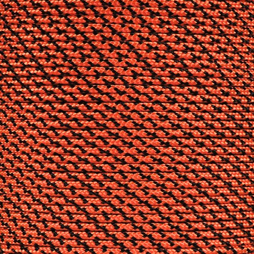 West Coast Paracord 425 Paracord (3mm) - Made of 100 Percent Nylon - for Tactical, Crafting, Survival, General Use (Neon Orange Camo, 10 Feet)