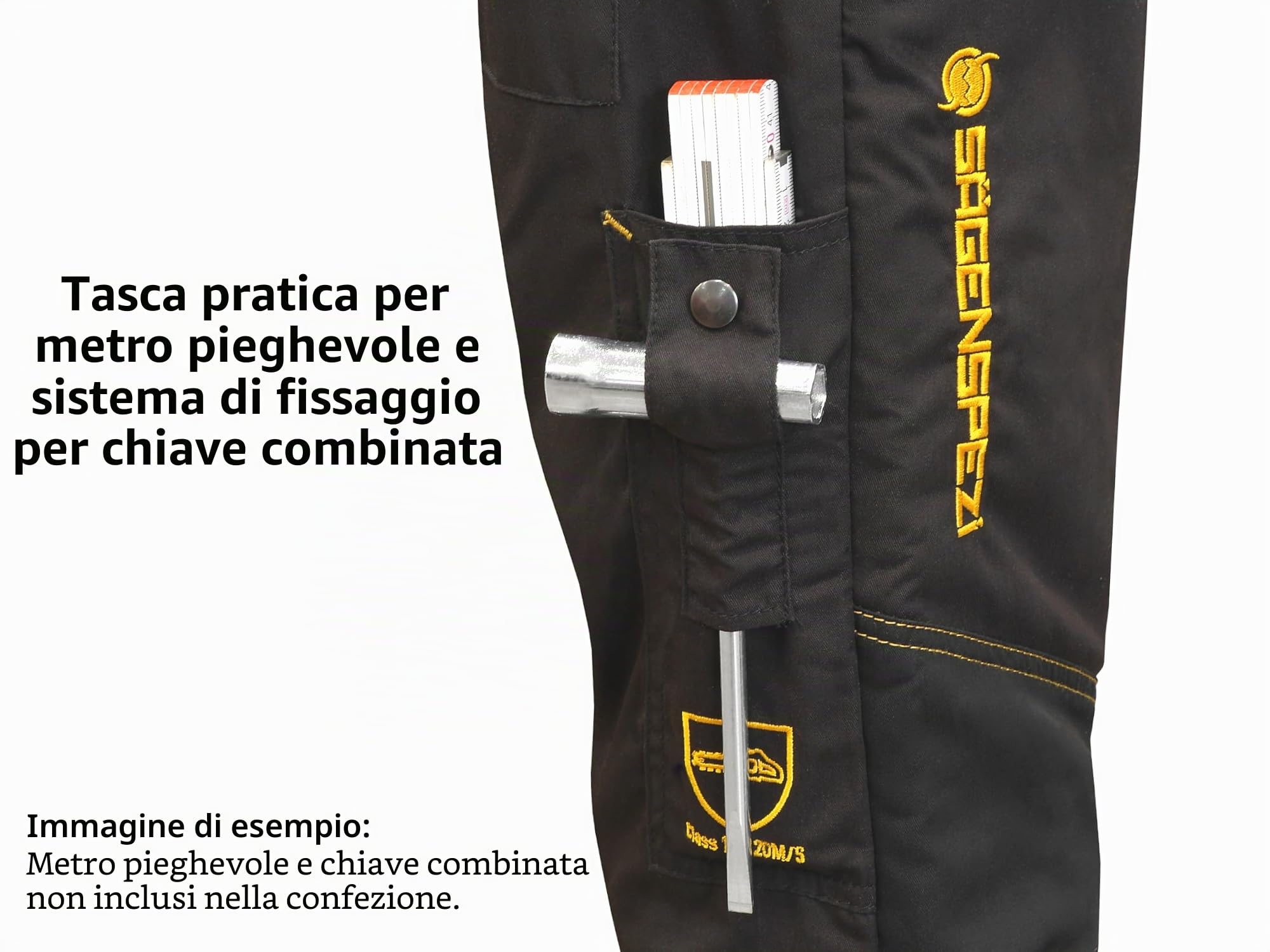 Sägenspezi Protezione antitaglio Pantaloni Guardian Forest