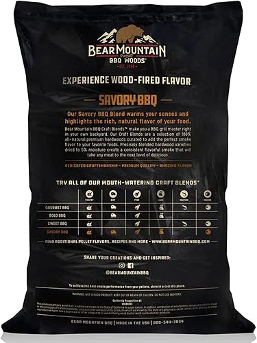 Miniatura 8 de Bear Mountain BBQ - Pellets para ahumar al aire libre, para carnes asadas