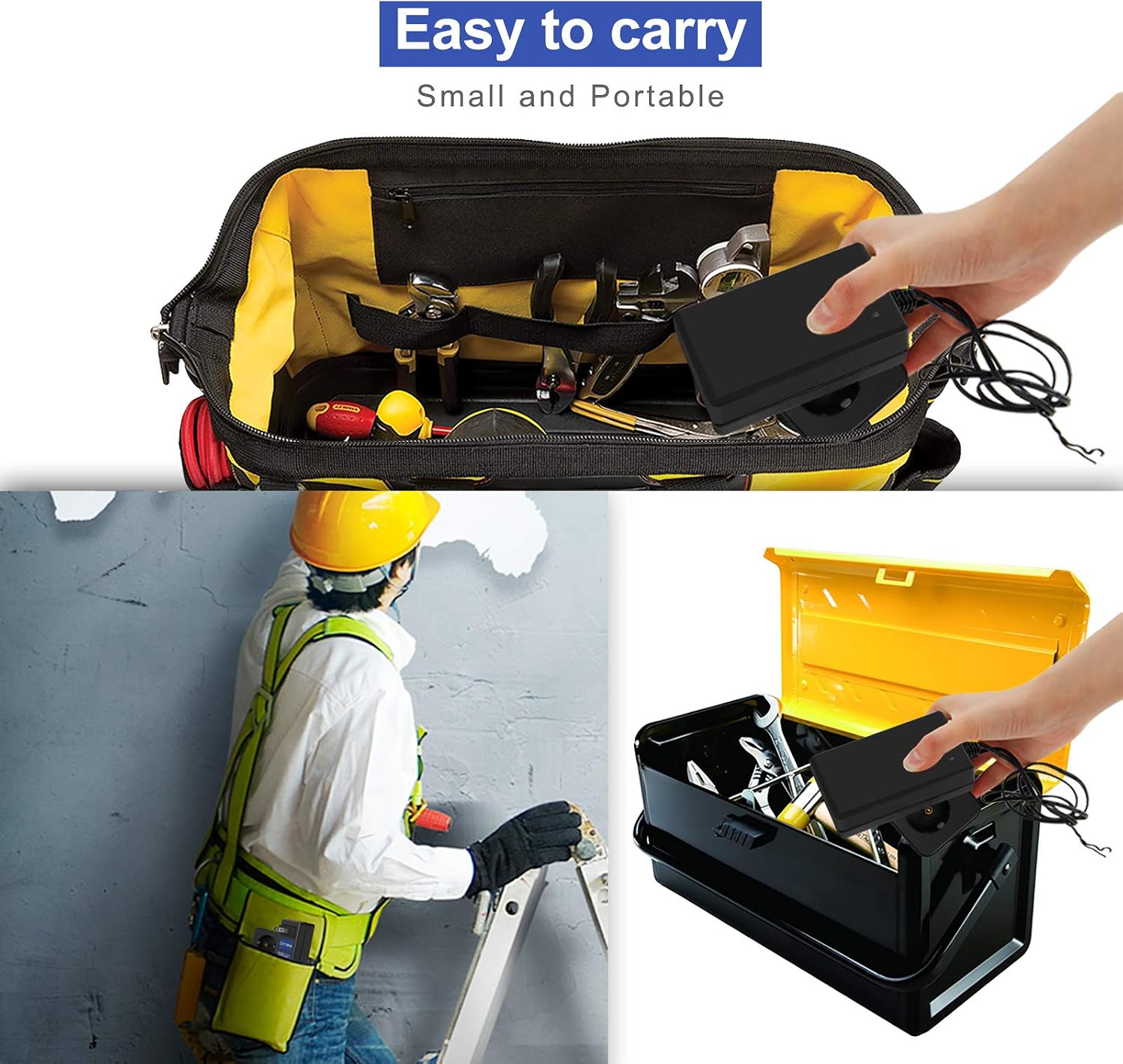 Exmate 3.6V Ni-MH Battery Charger Compatible with Black & Decker Versapak VP110 VP100 VP130 VP100C VP105 VP105C VP110 VP110C VP143 (Not for Li-ion Battery)