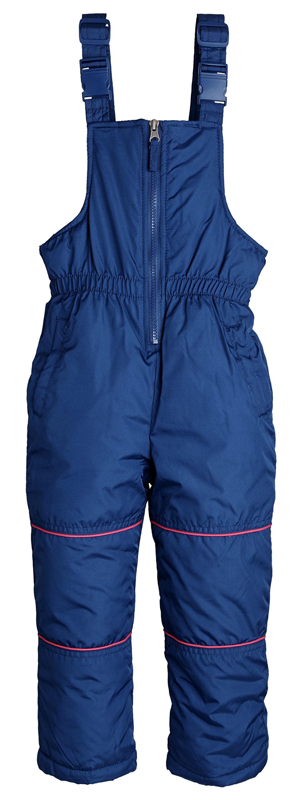 Pink Platinum Baby Girls Down Alternative Snowboard Puffer Coat and Snowpants - Navy (12 Months)