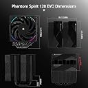 Thermalright Phantom Spirit 120 EVO CPU Cooler,7×6mm Heat Pipes CPU Air Cooler,Dual PWM Fan Computer Cooling,2150RPM Speed,for AMD AM4 AM5/Intel 1700/1150/1151/1200/17XX/2011/1851 gallery image
