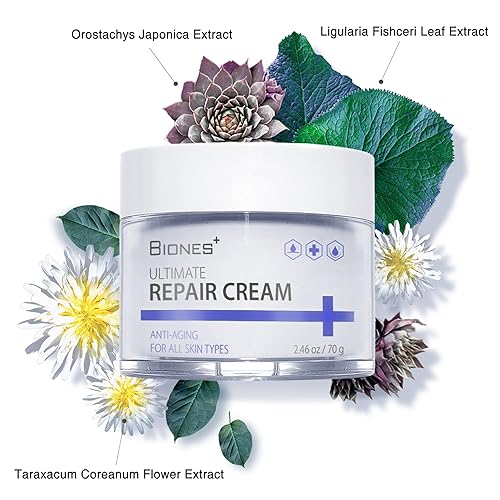 Vista 6 de Crema de reparación definitiva, DMZ Natural Plant Complex Anti-Envejecimiento Reparación de Arrugas Crema Retinol para Cara Hidratante Facial