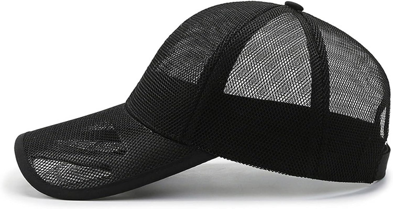 Men Women Summer Mesh Baseball Cap Adjustable Breathable Caps Casual Quick Dry Cool Hats - Image 4