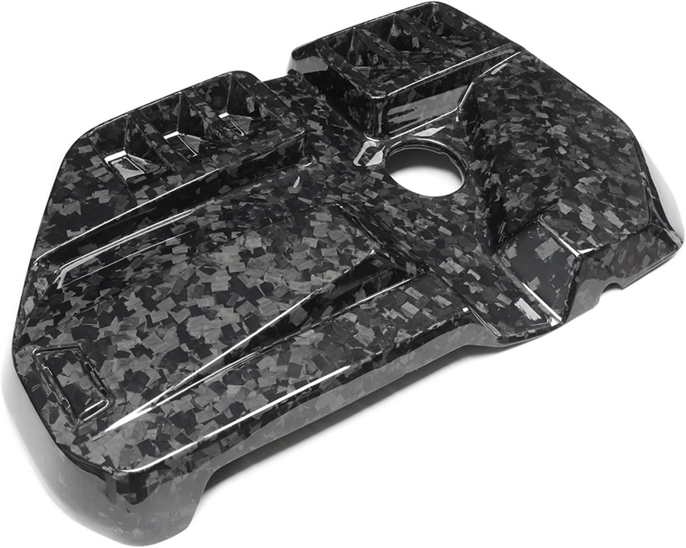 Compatible With BMW 2021+ M4 G82 G83 Hood Protector Cover Dry Carbon Fiber Forged Inner Engine Bonnet Trim M2 G87 M3 G80 Front Bumper 2024(Forged Dry Carbon)